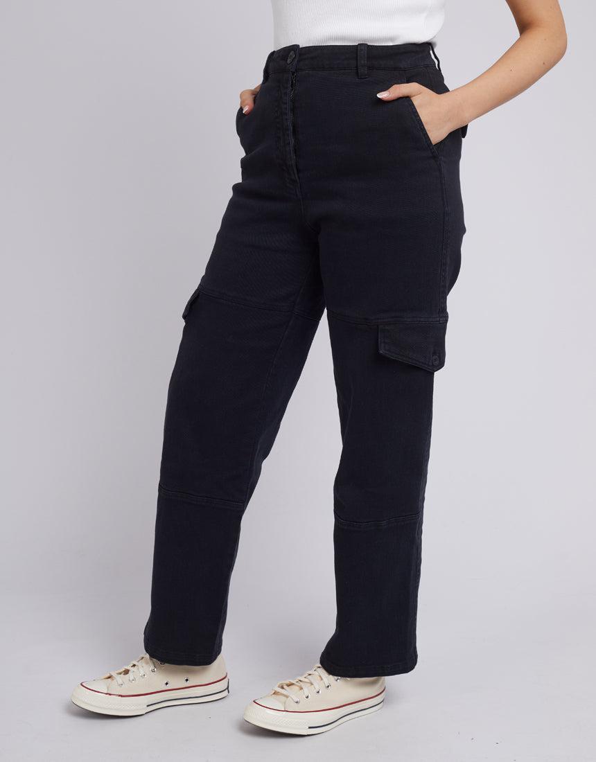 All About Eve-Callum Cargo Pant Black-Edge Clothing