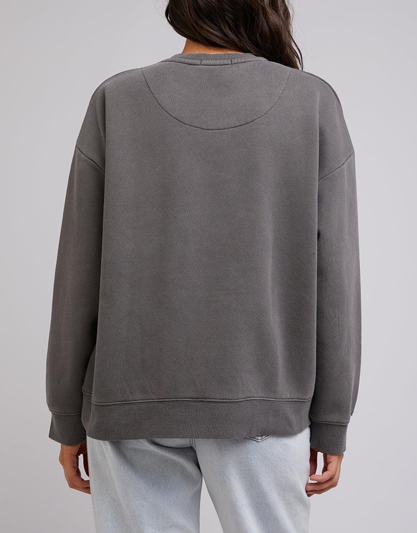 All About Eve-City Crew Charcoal-Edge Clothing