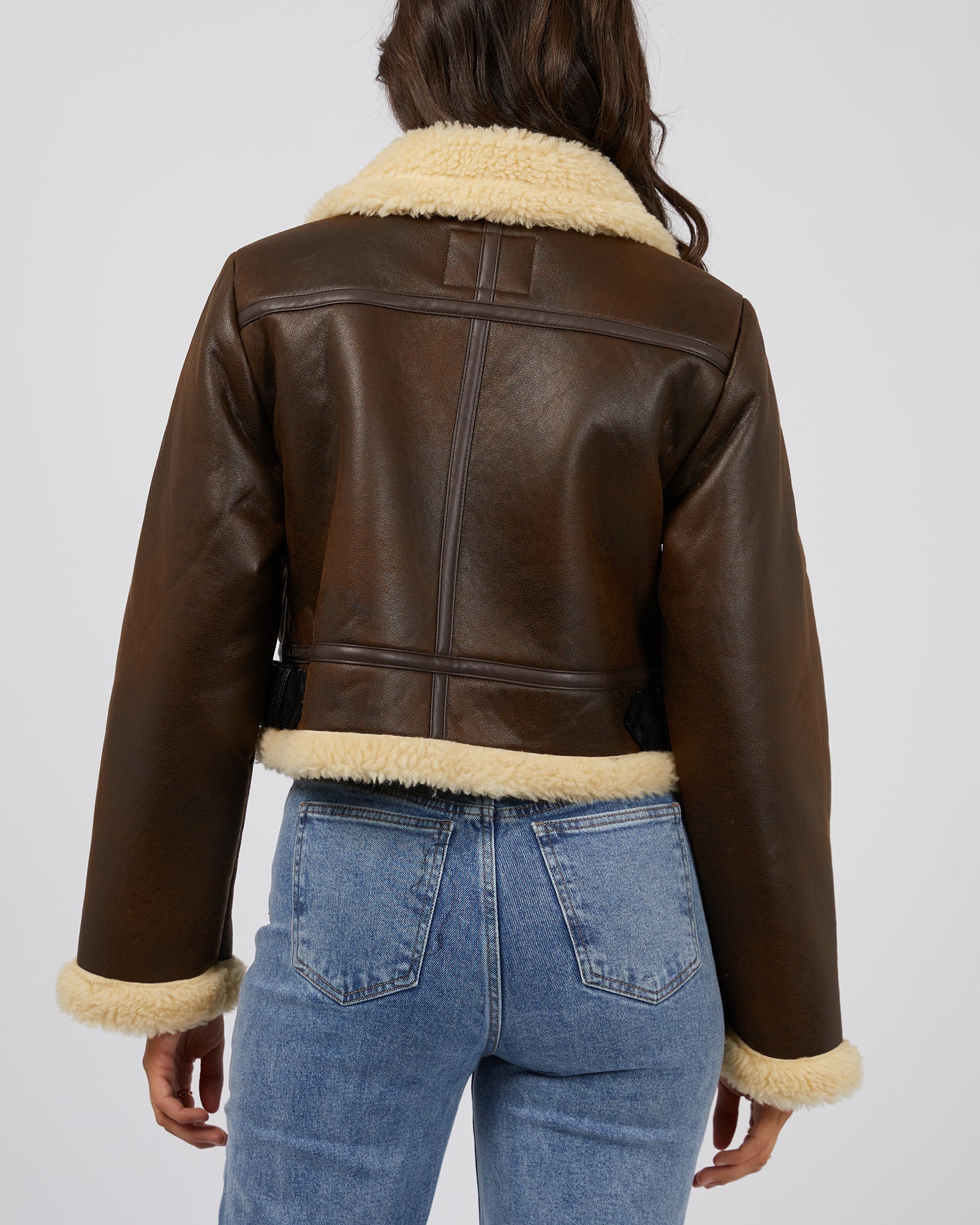 Cory Aviator Jacket Brown Edge Clothing