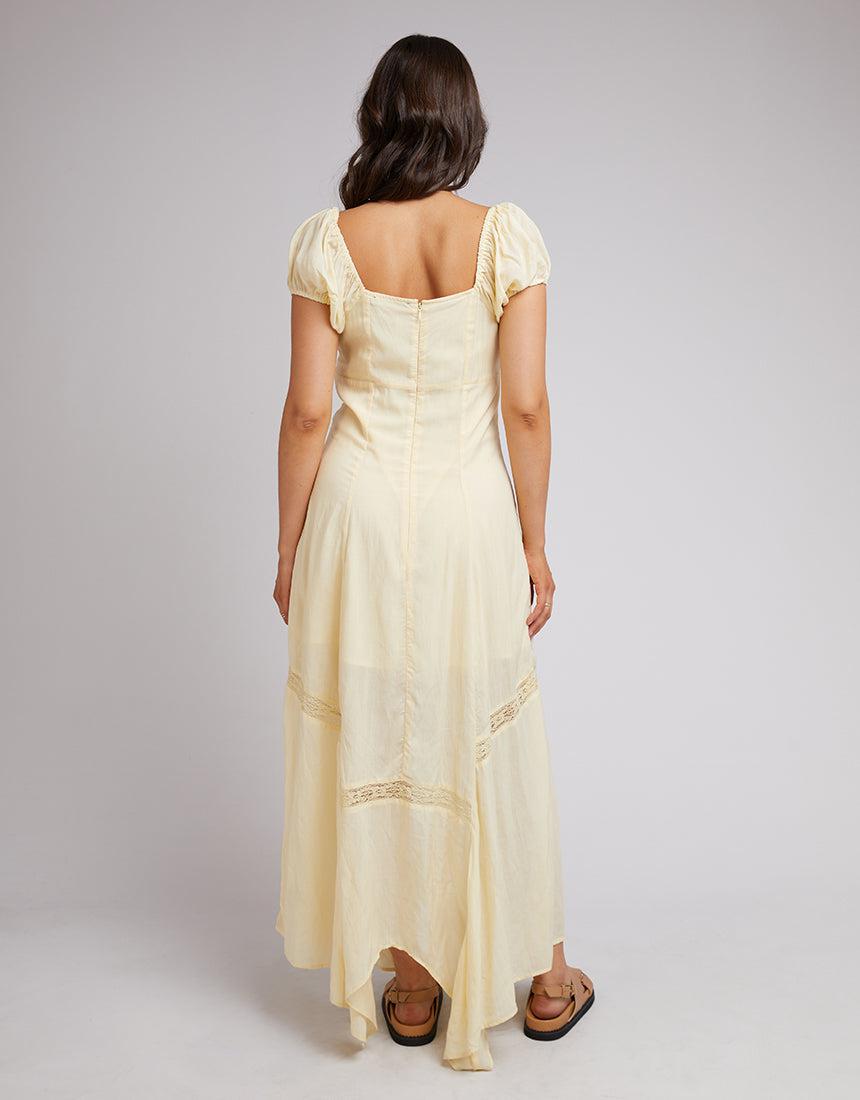 All About Eve-Denver Maxi Dress Yellow-Edge Clothing