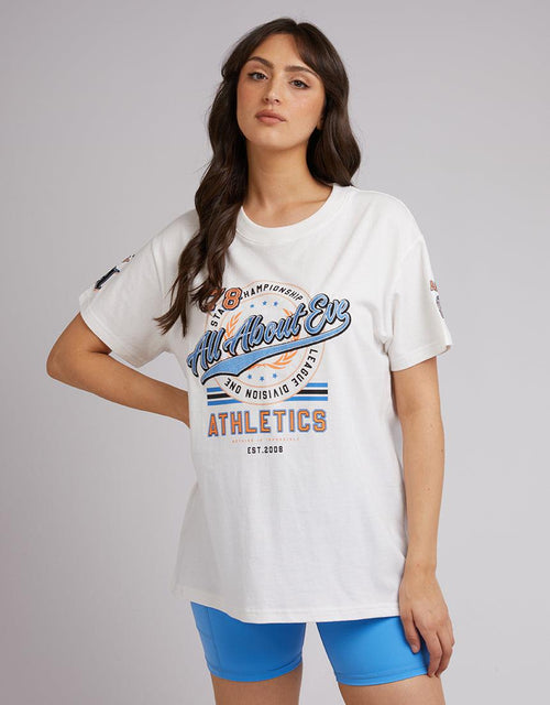 All About Eve-Division Tee Vintage White-Edge Clothing