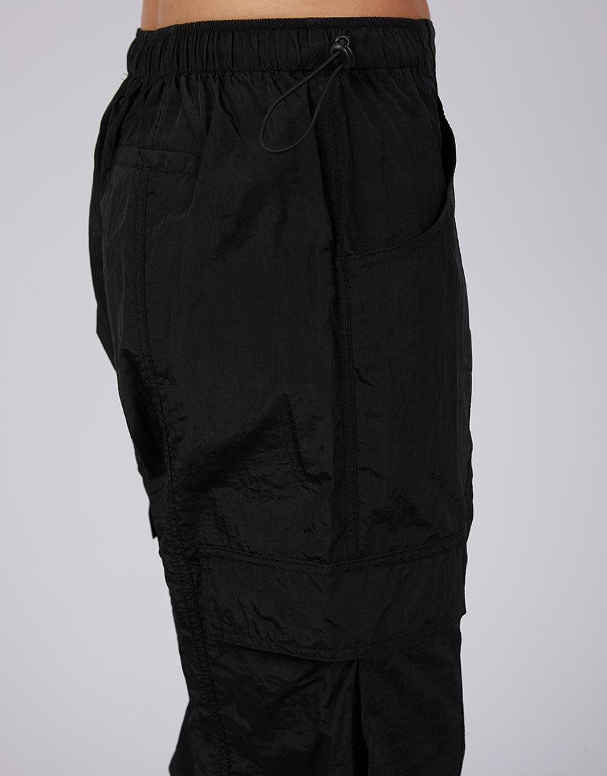 All About Eve-Elliot Parachute Pant Black-Edge Clothing