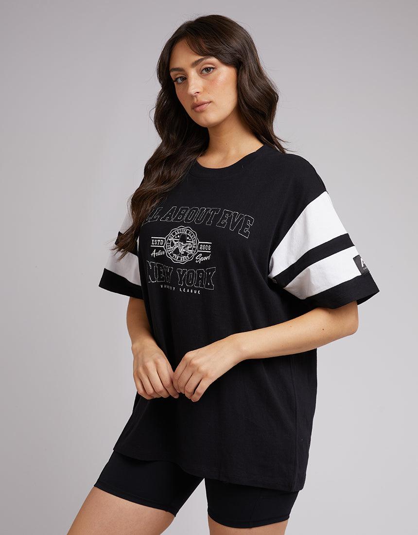 All About Eve-Game Tee Black-Edge Clothing