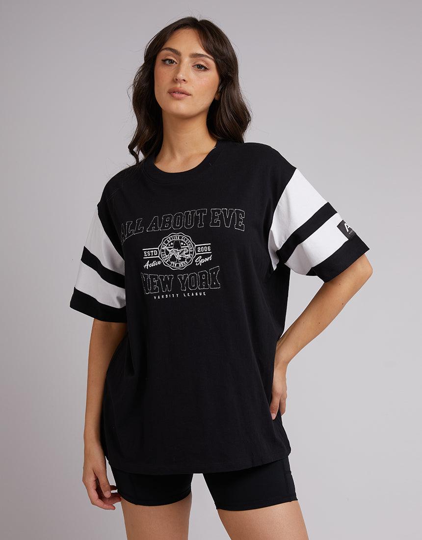 All About Eve-Game Tee Black-Edge Clothing