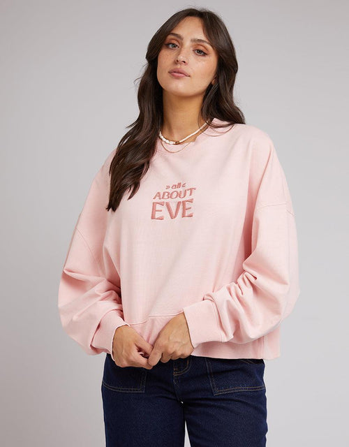 All About Eve-Grounded Crew Pink-Edge Clothing