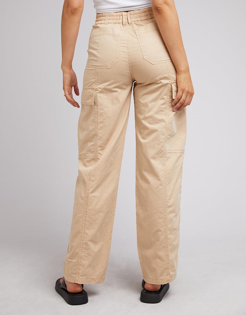 All About Eve-Jessie Cargo Pant Tan-Edge Clothing