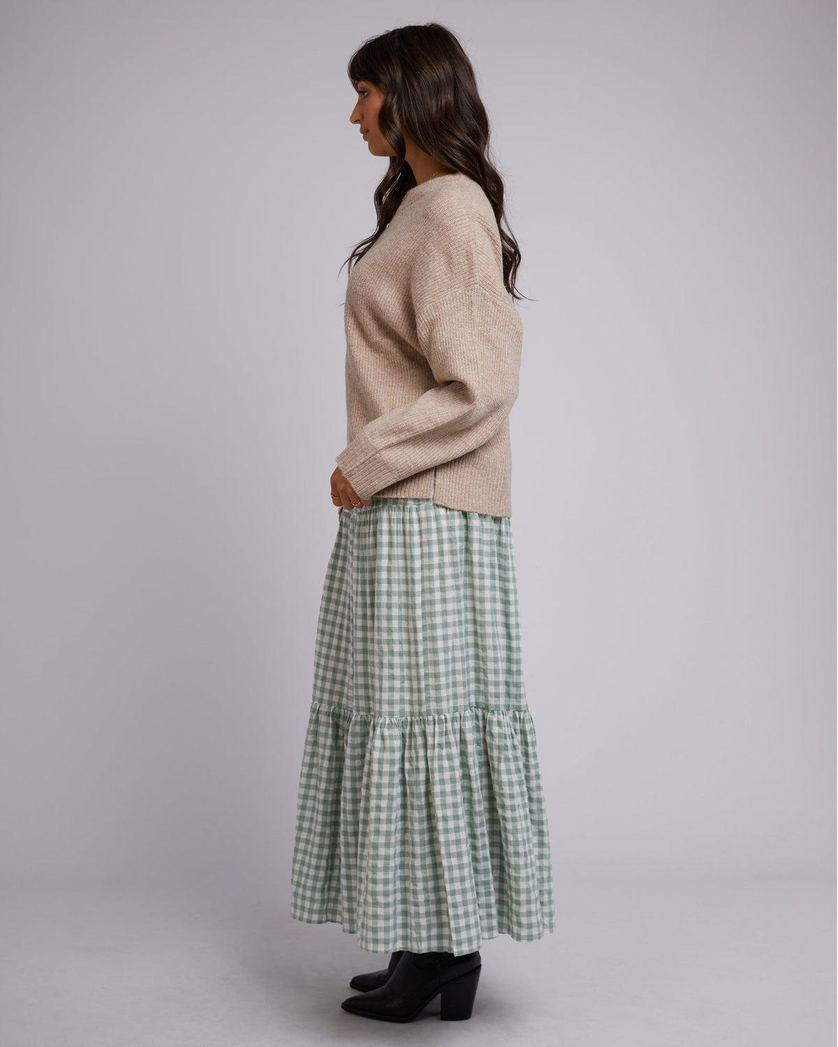 All About Eve-Kendal Knit Oatmeal-Edge Clothing