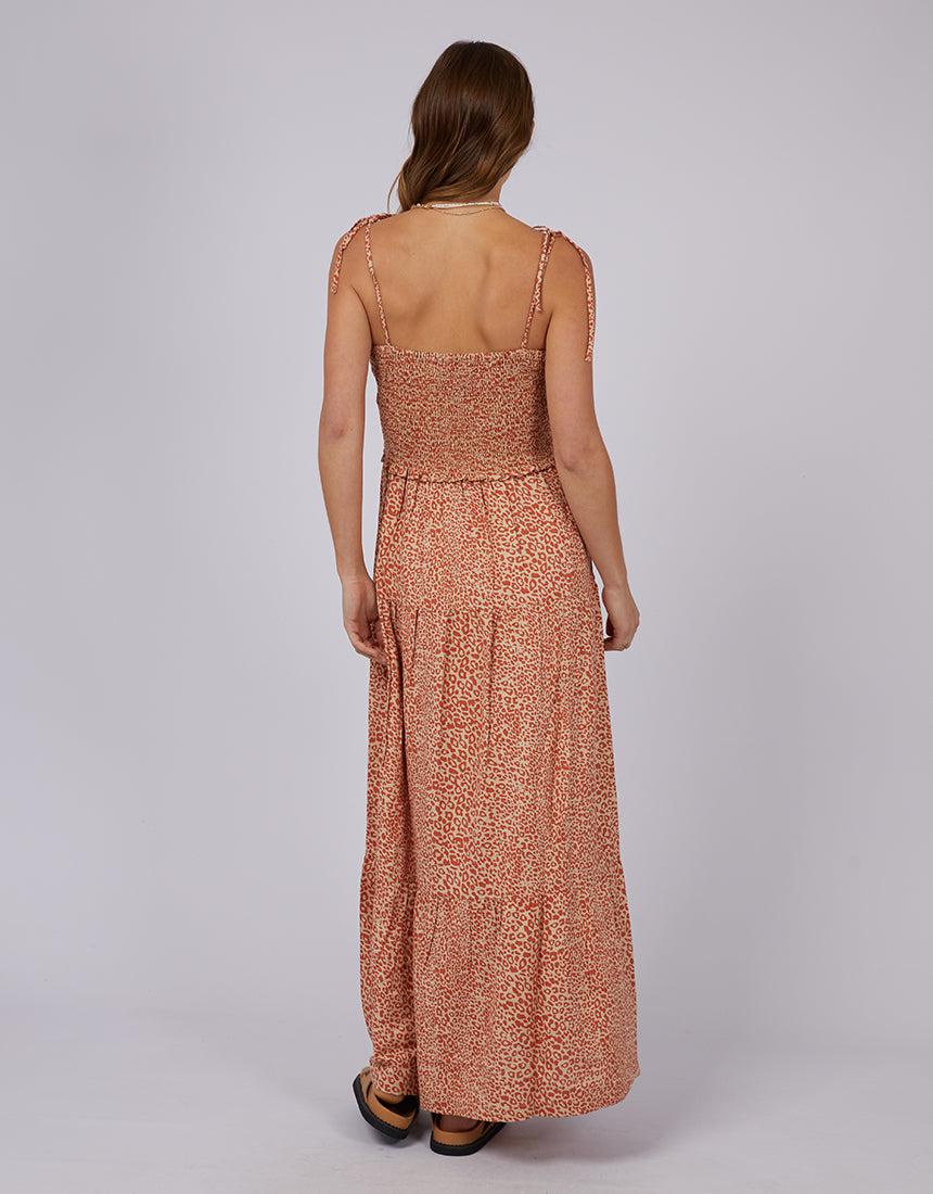 All About Eve-Lauren Maxi Dress Rust-Edge Clothing