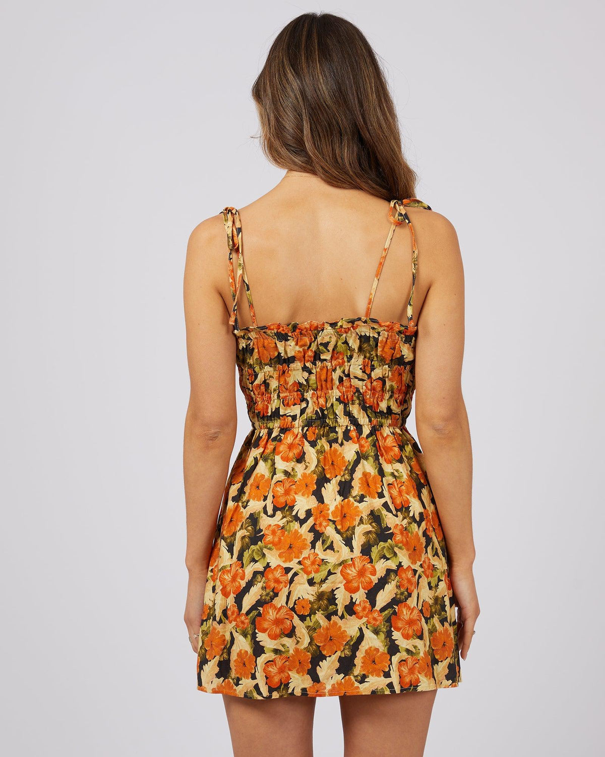 All About Eve-Margot Floral Print Mini Dress-Edge Clothing