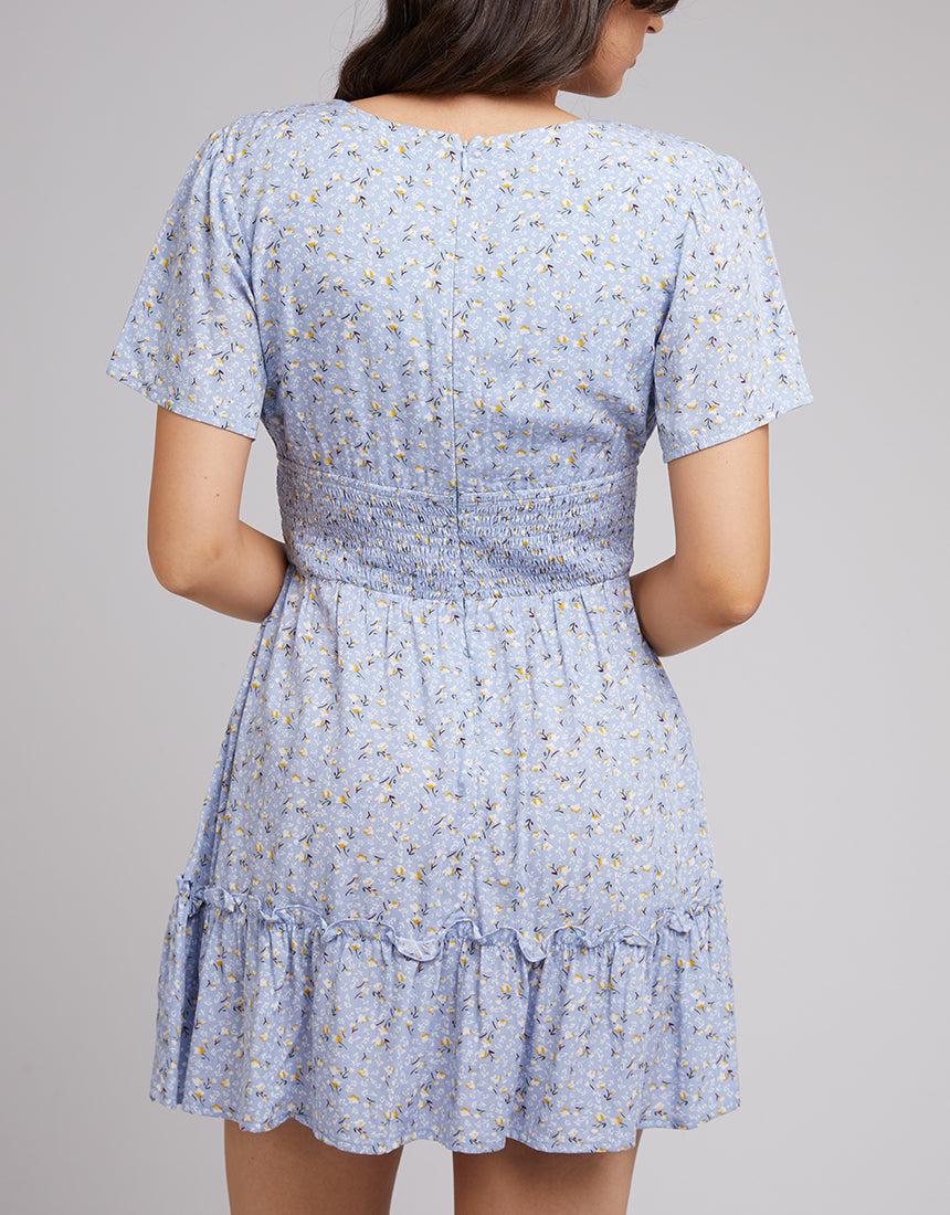 All About Eve-Maxine Floral Mini Dress Print-Edge Clothing
