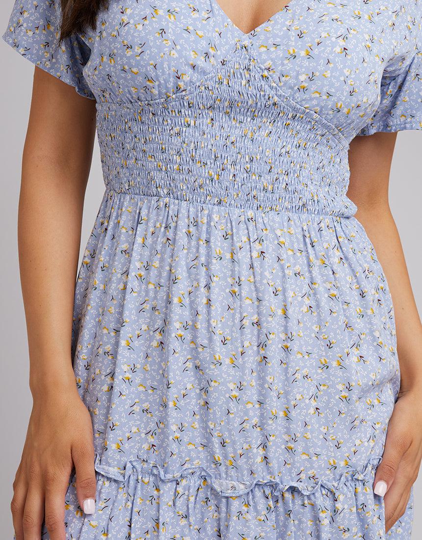 All About Eve-Maxine Floral Mini Dress Print-Edge Clothing