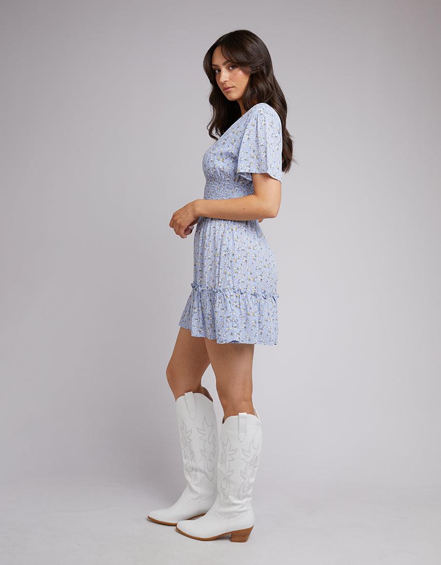 All About Eve-Maxine Floral Mini Dress Print-Edge Clothing