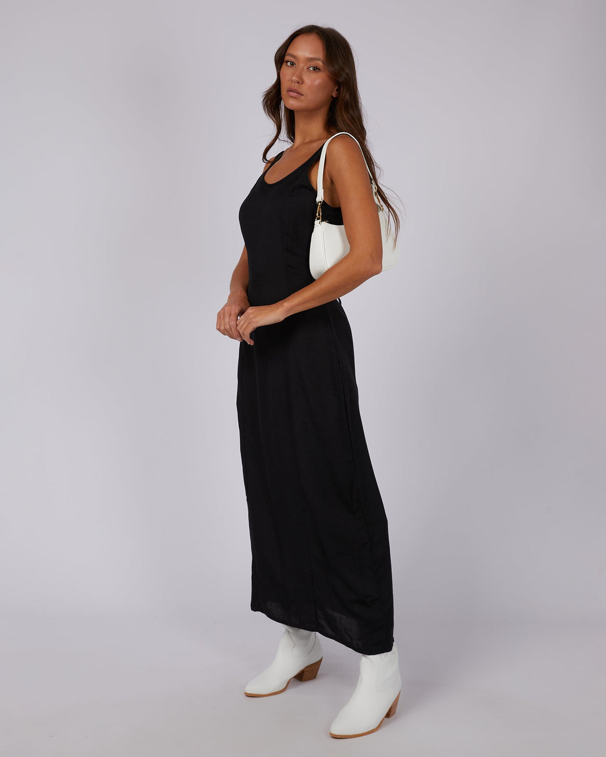 All About Eve-Natalia Maxi Dress Black-Edge Clothing