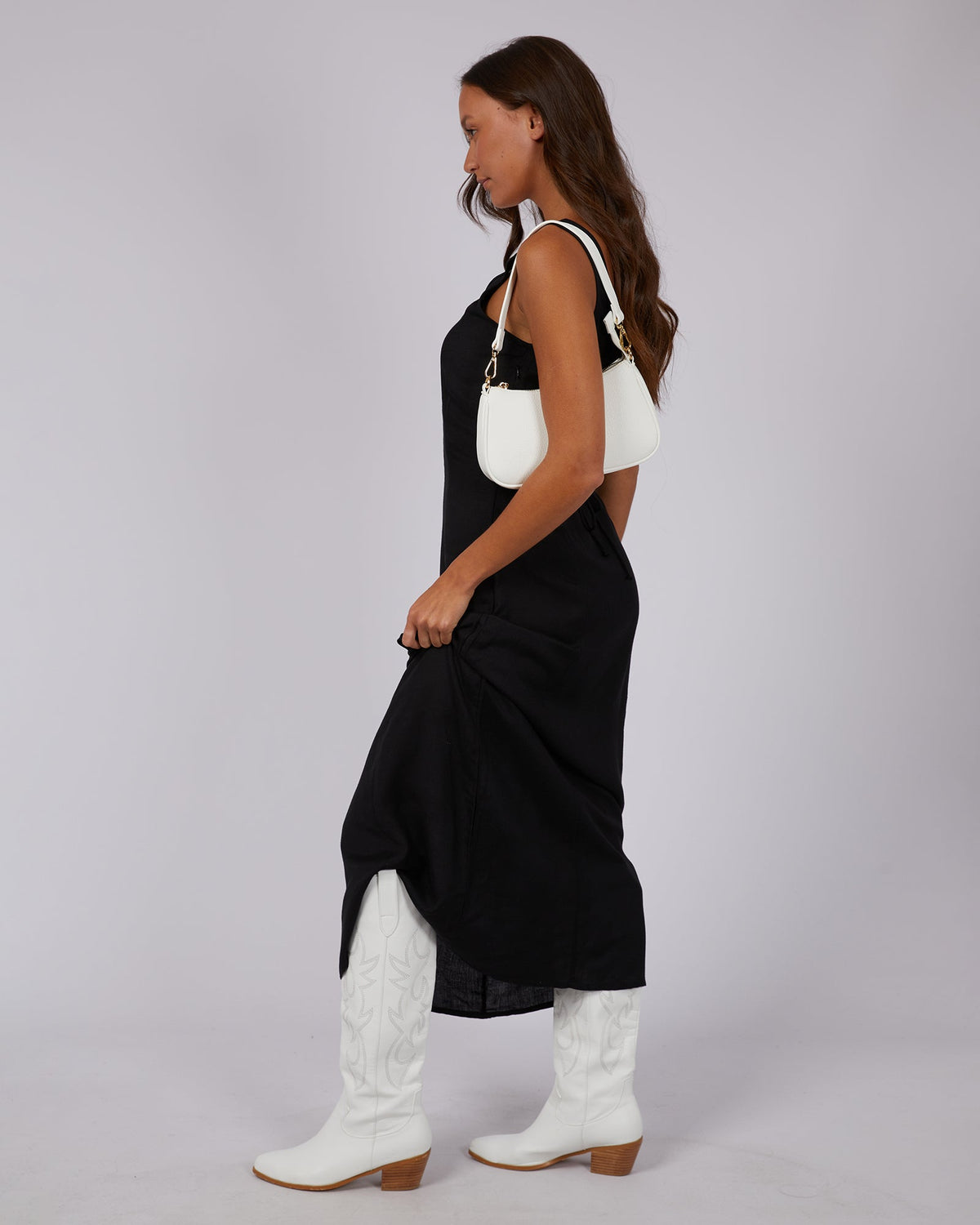 All About Eve-Natalia Maxi Dress Black-Edge Clothing