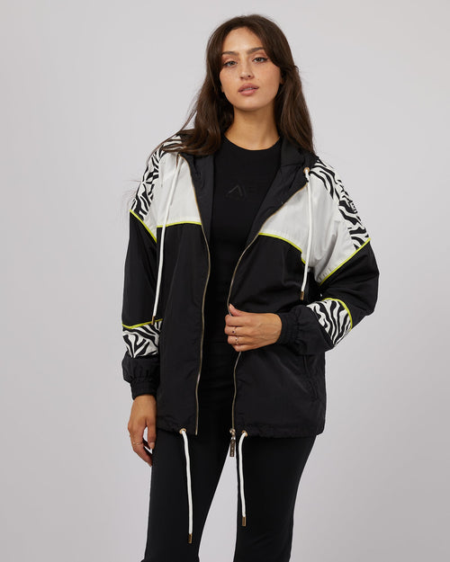 All About Eve-Parker Spray Jacket Black-Edge Clothing