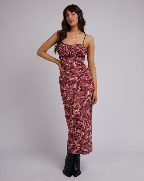 All About Eve-Poet Maxi Dress Print-Edge Clothing