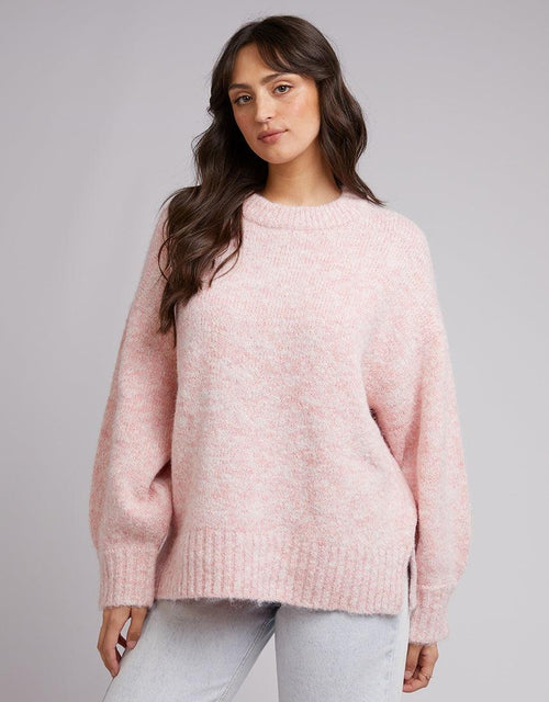 All About Eve-Poppy Knit Pink-Edge Clothing