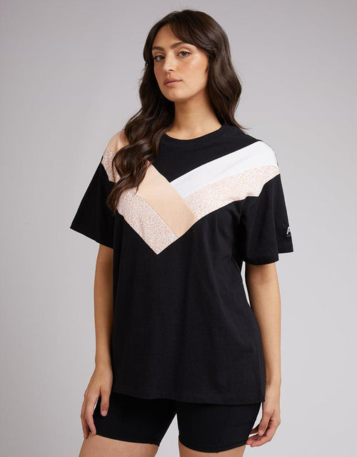 All About Eve-Power Tee Black-Edge Clothing