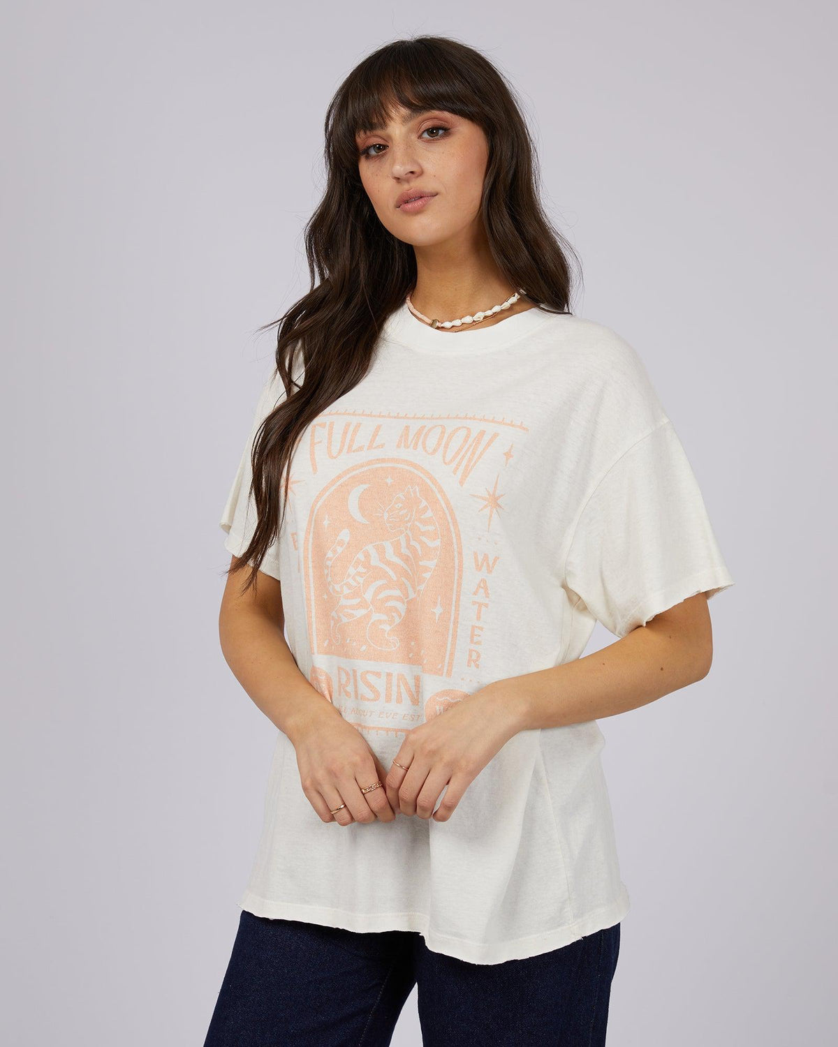 All About Eve-Rising Tee Vintage White-Edge Clothing