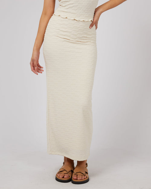 All About Eve-Sophie Maxi Skirt Vintage White-Edge Clothing