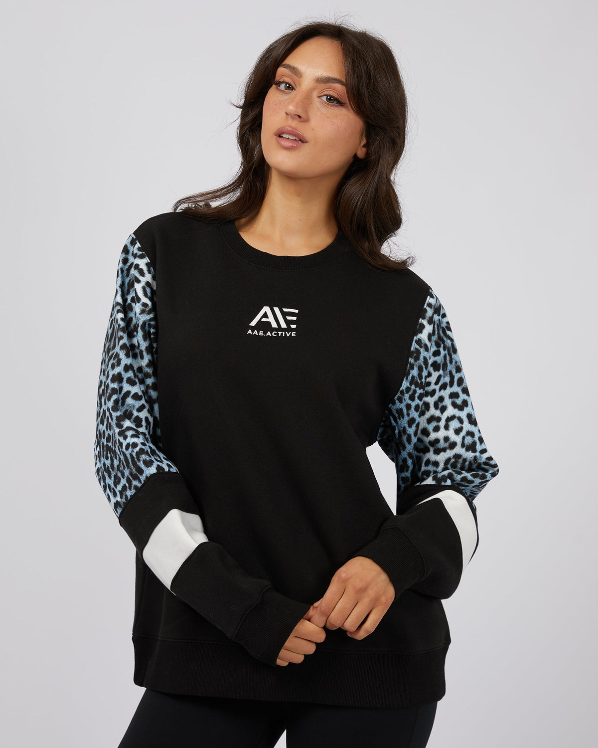 All About Eve-Summit Crew Black-Edge Clothing
