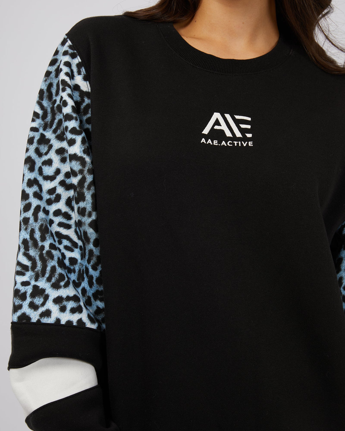 All About Eve-Summit Crew Black-Edge Clothing