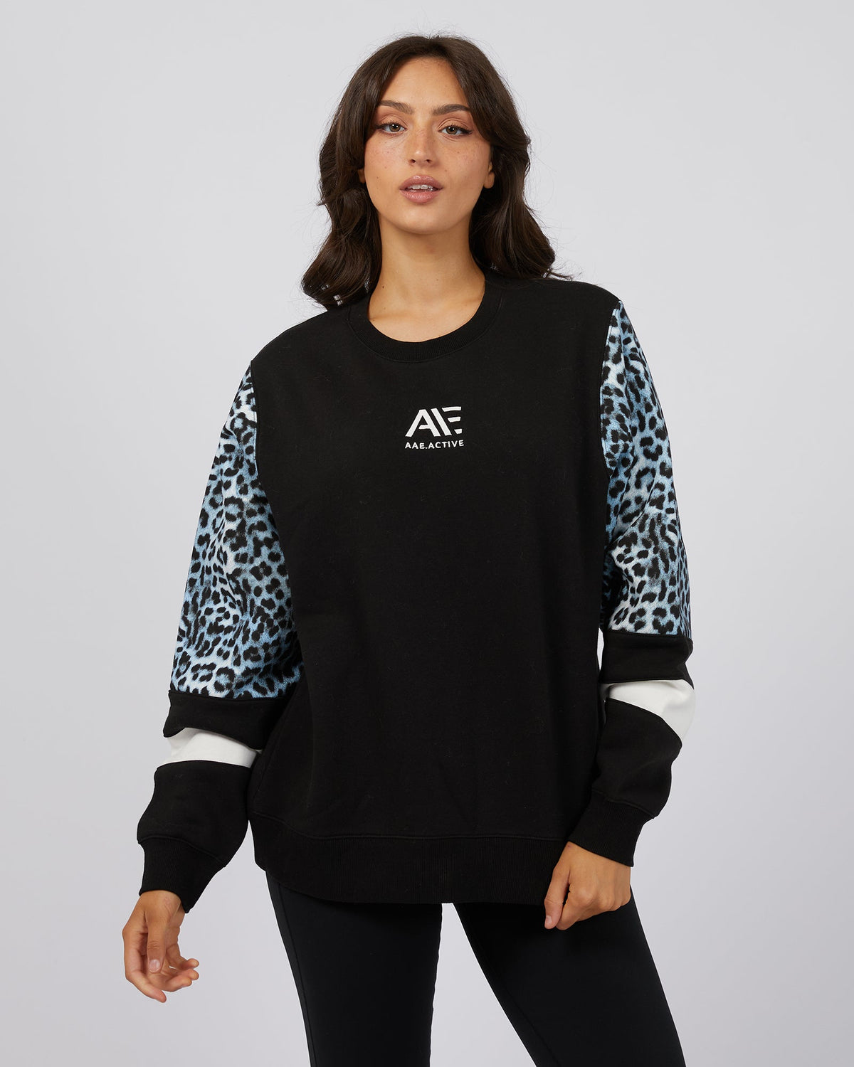 All About Eve-Summit Crew Black-Edge Clothing