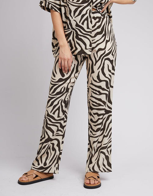 All About Eve-Ziggy Print Pant-Edge Clothing