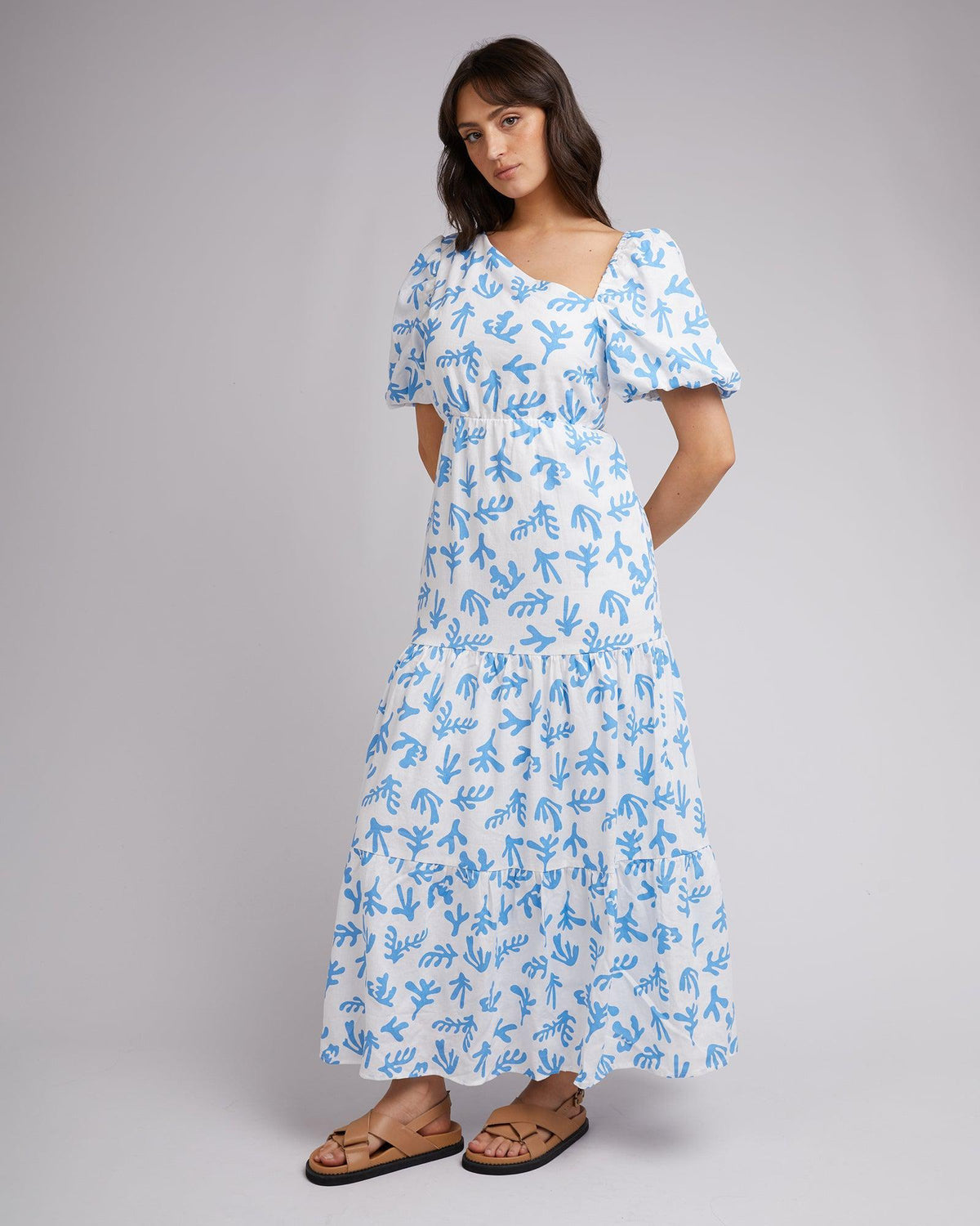 All About Eve-Zimi Print Maxi Dress-Edge Clothing