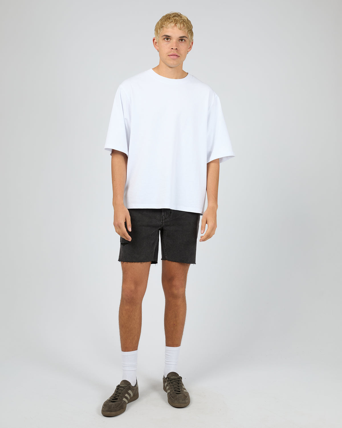 A2 Slim Short Bronson Rip Vintage Black