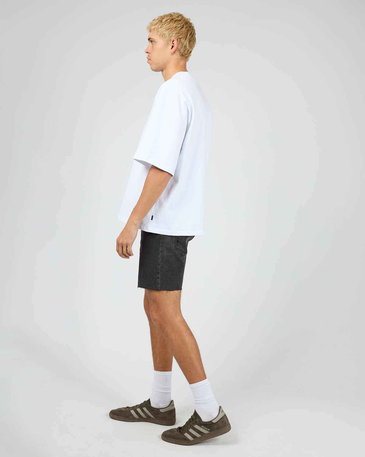 A2 Slim Short Bronson Rip Vintage Black