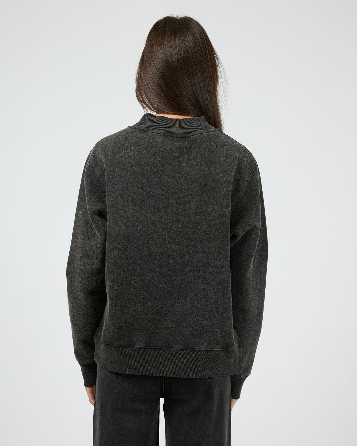 Bones Butterfly High Crew Washed Black