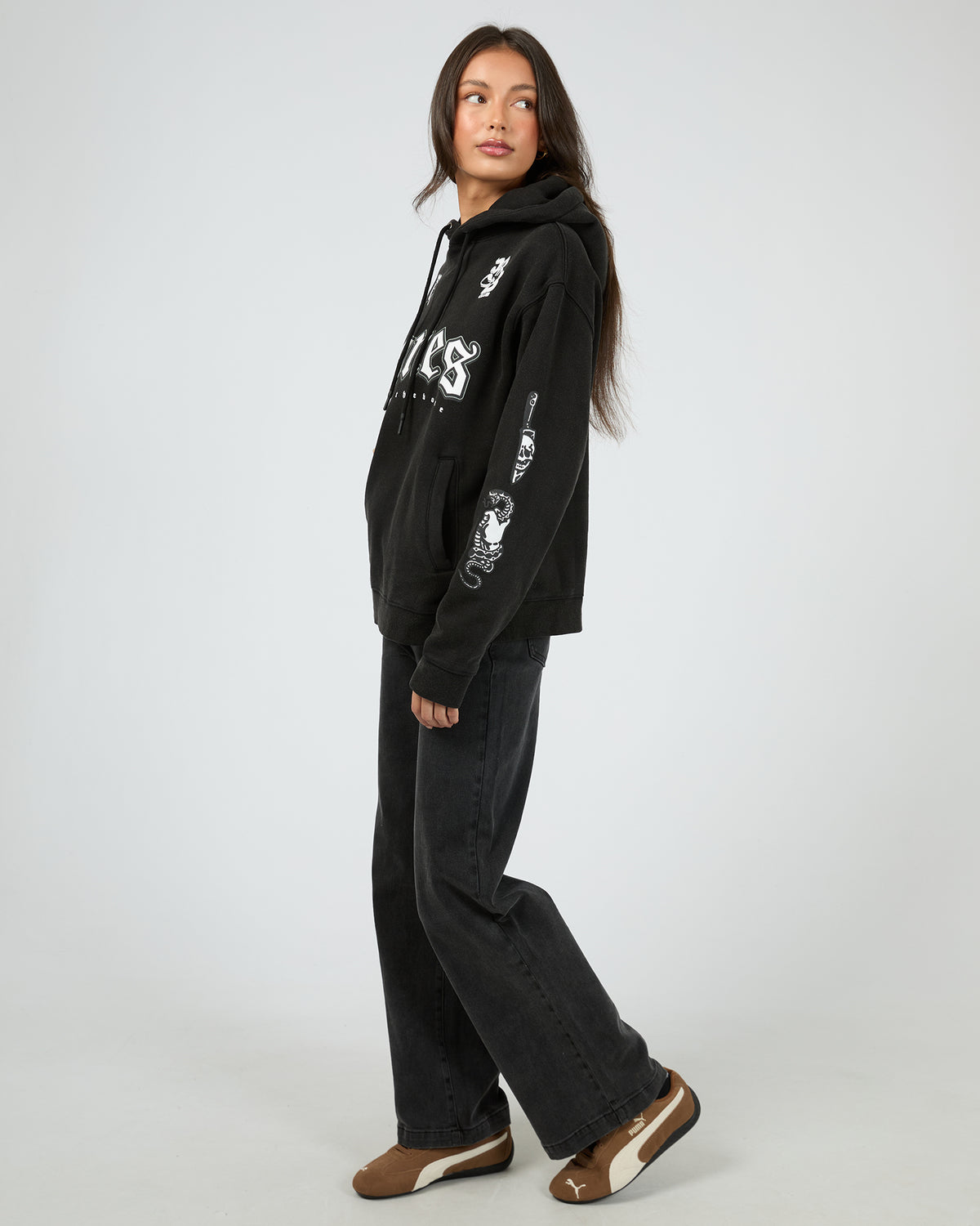 Bbtb Stacker Hoodie Acid Black