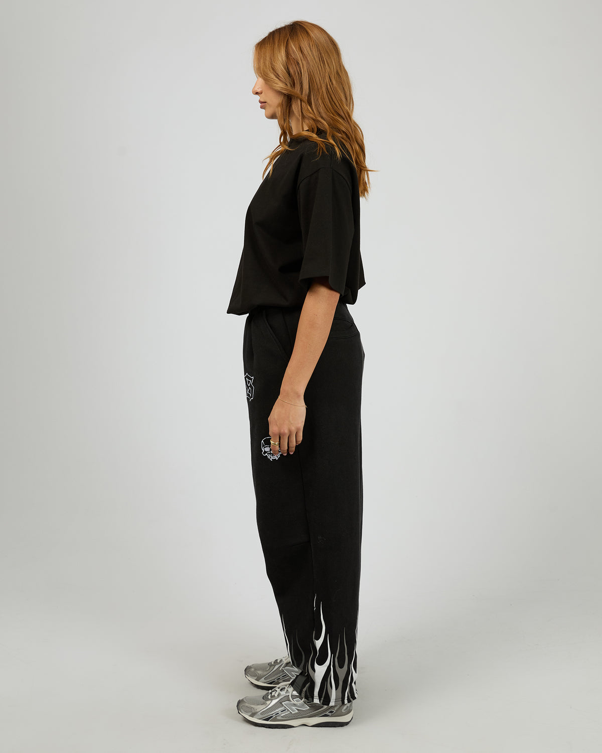 Bones Burner Pants Washed Black