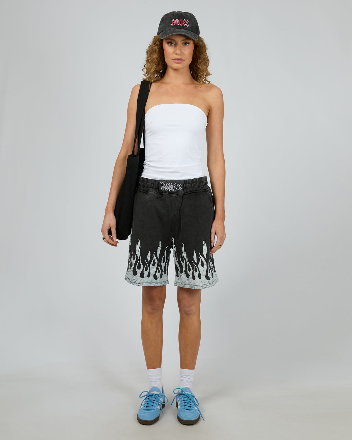 Burner Jersey Shorts Washed Black