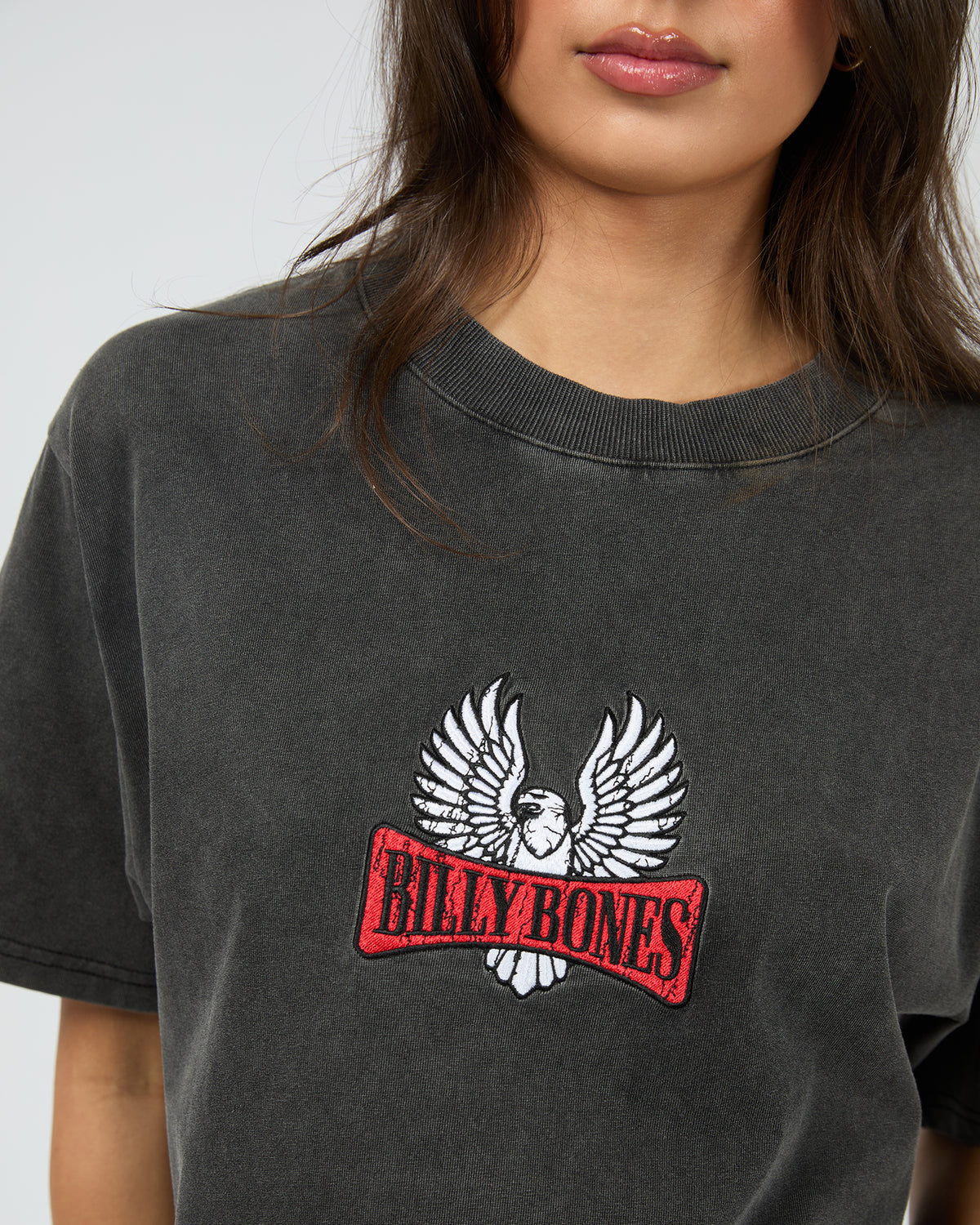 Wingman Tee Washed Black