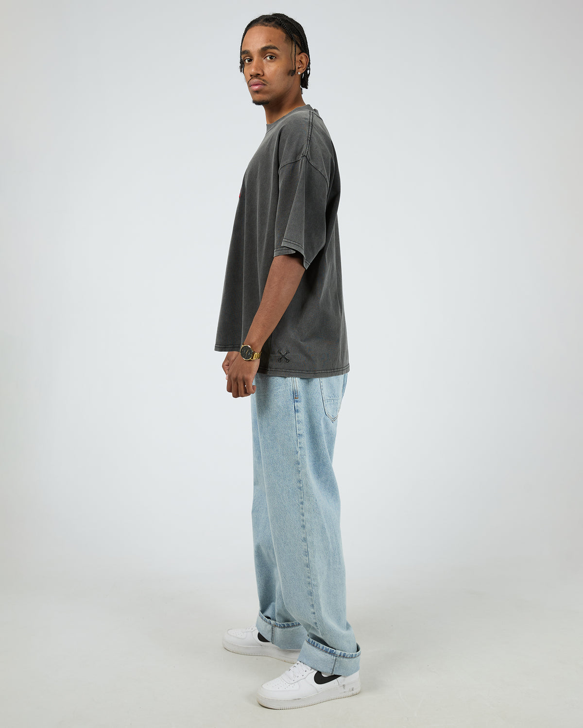 Wingman Tee Washed Black