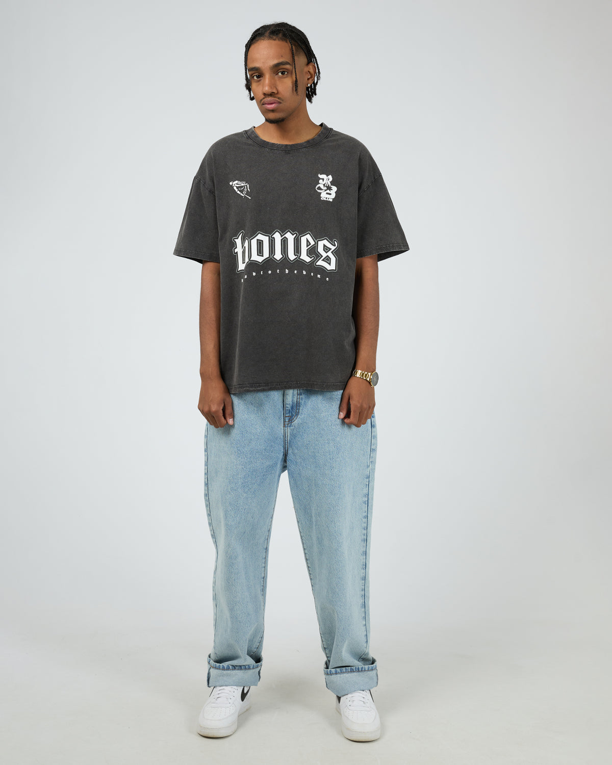 Bttb Stacker Tee Acid Black