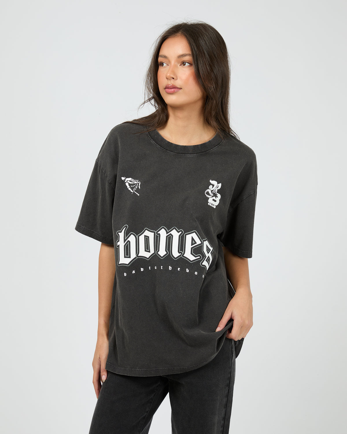 Bttb Stacker Tee Acid Black