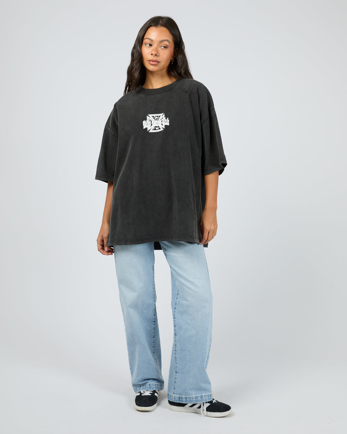 Lowrider Tee Washed Black