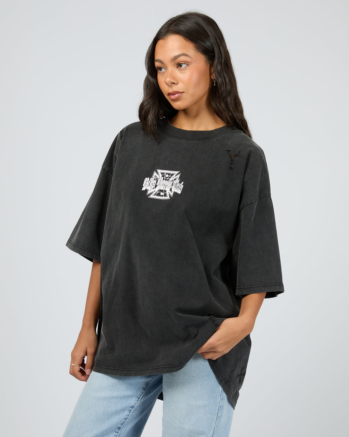 Lowrider Tee Washed Black