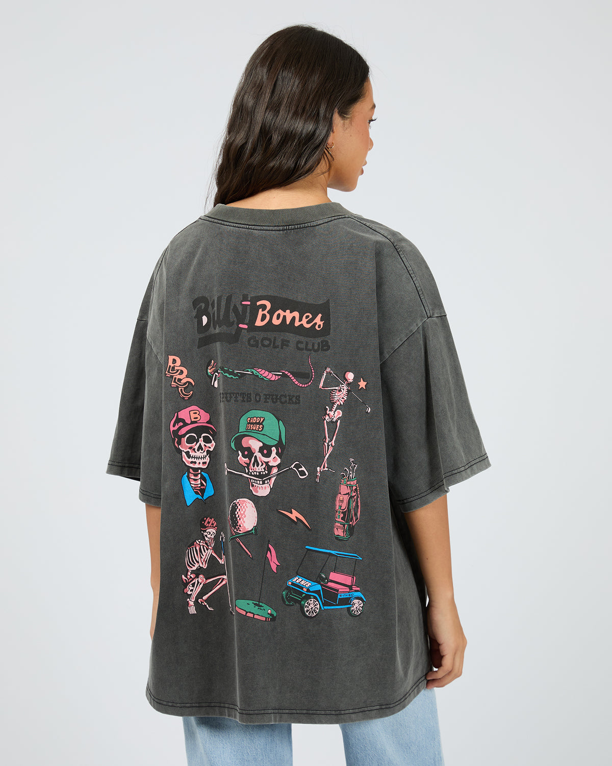 Golf Club Flash Tee Washed Black