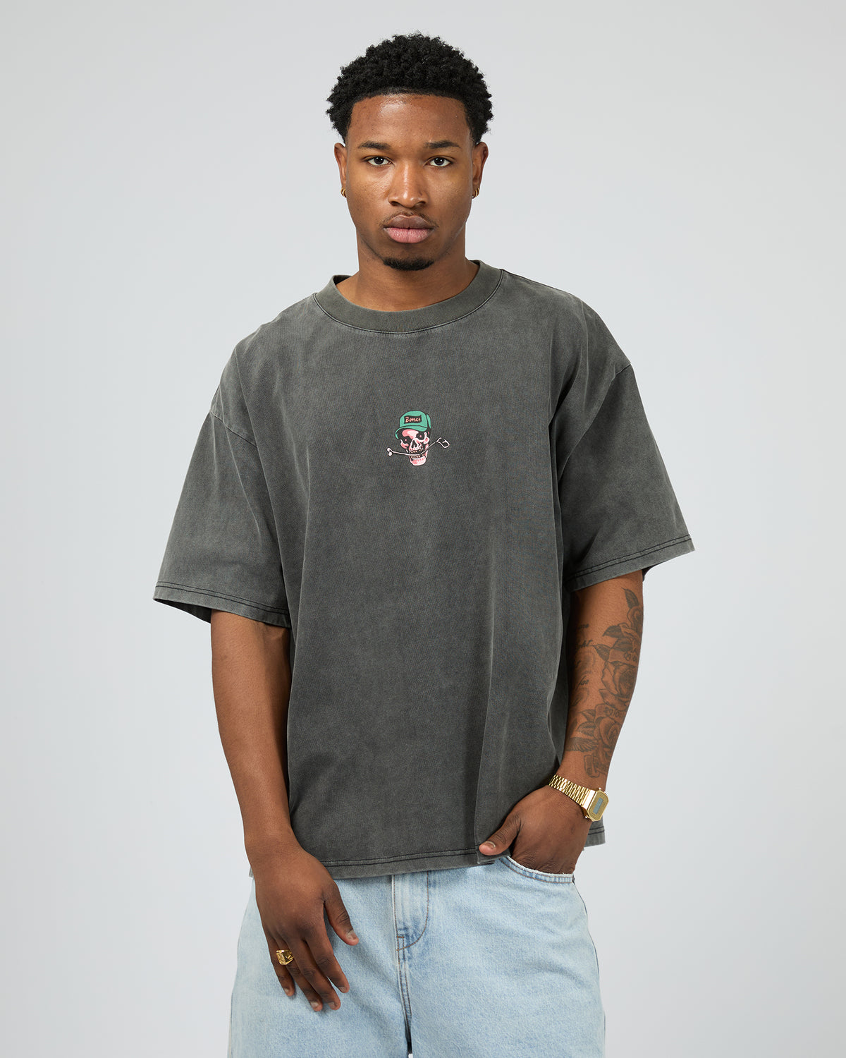 Golf Club Flash Tee Washed Black