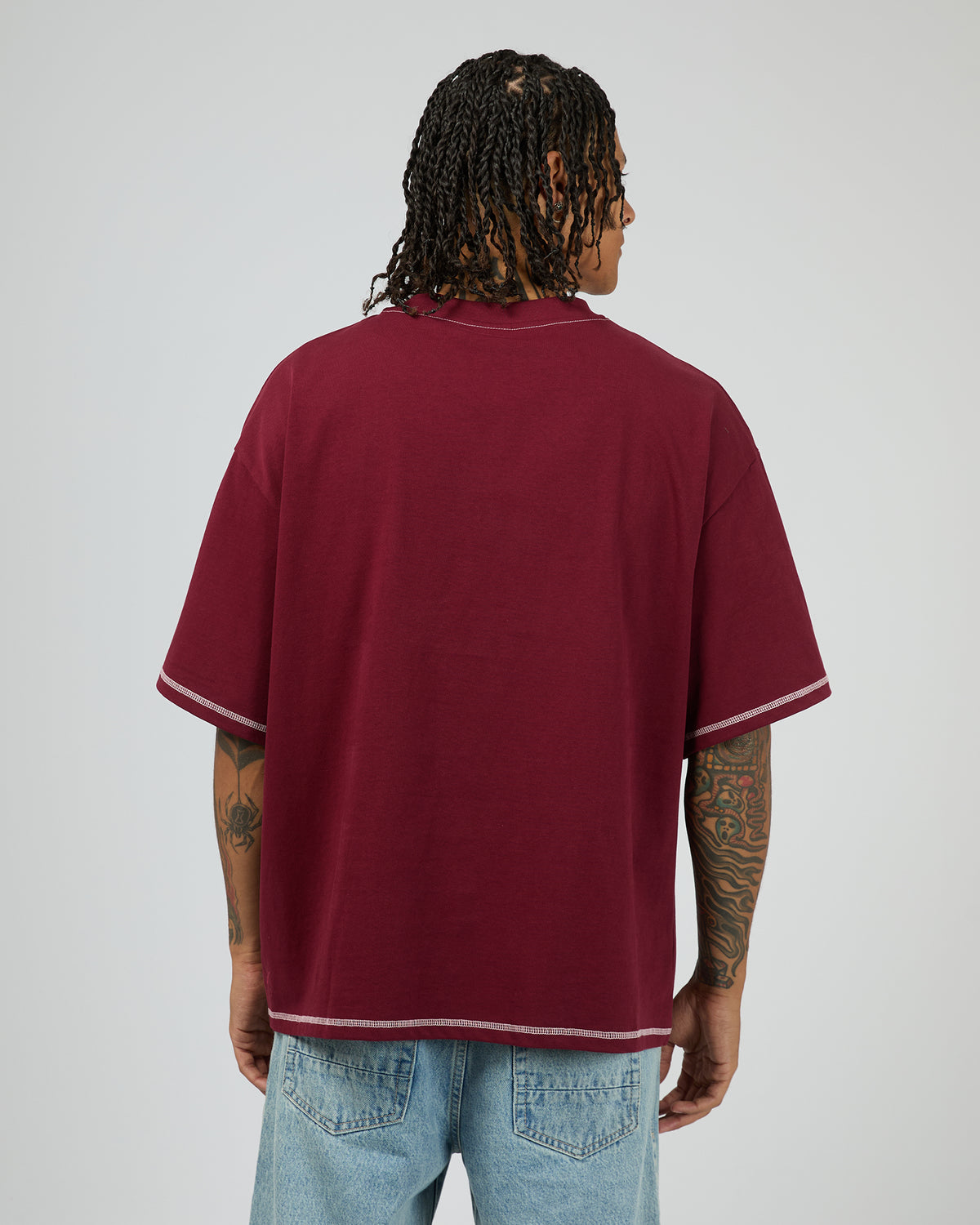 Till Death 4.0 Steeze Tee Merlot