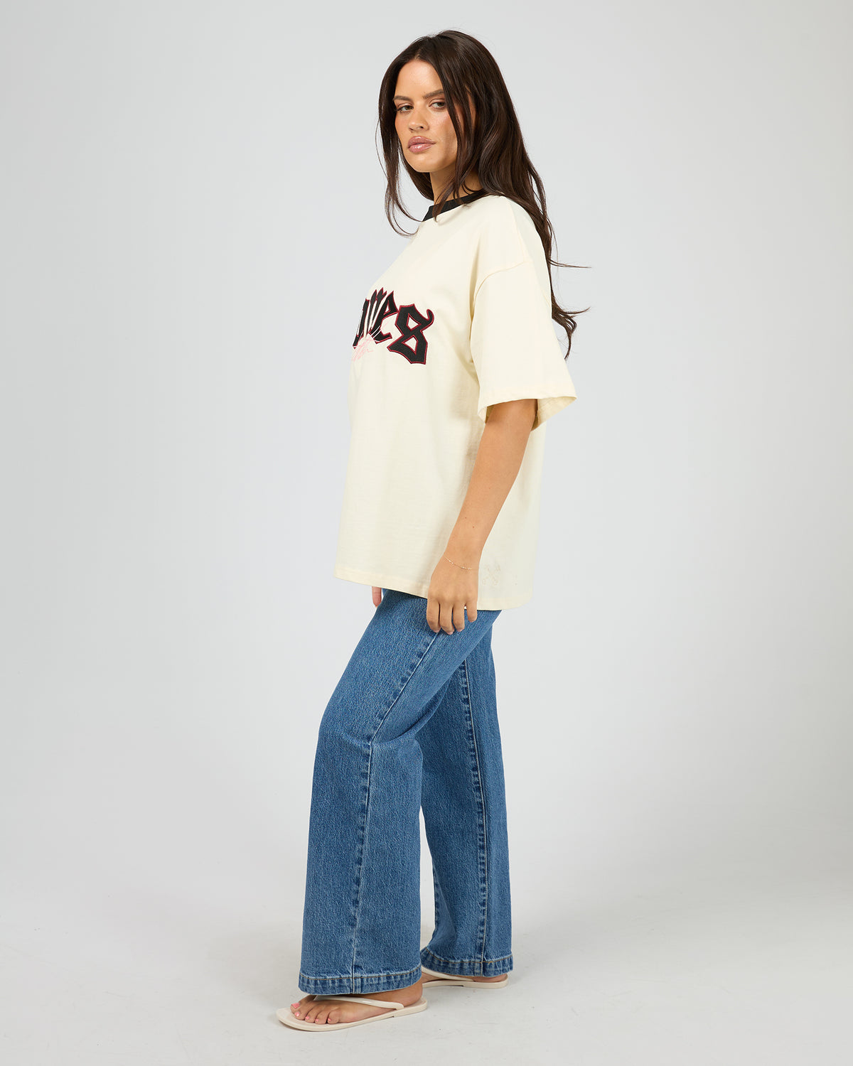 Till Death Love Letter Tee Cream