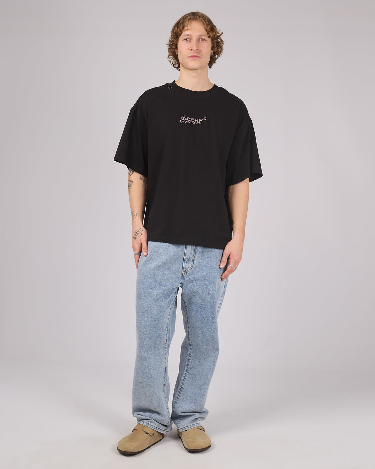 Bones Classic 2.0 Tee Black Pink