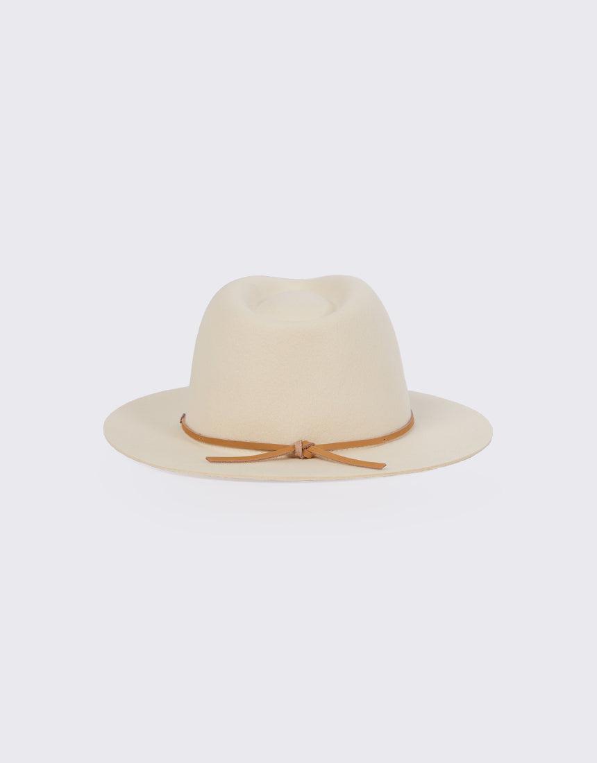 Brixton-Wesley Fedora Whitecap-Edge Clothing