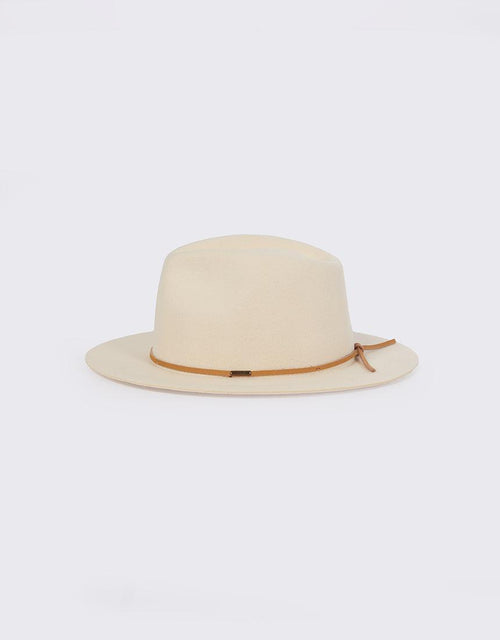 Brixton-Wesley Fedora Whitecap-Edge Clothing