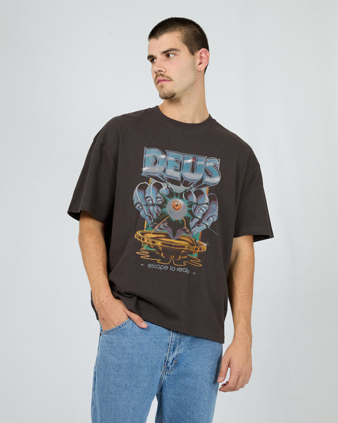 Great Escape Tee Anthracite - Edge Clothing