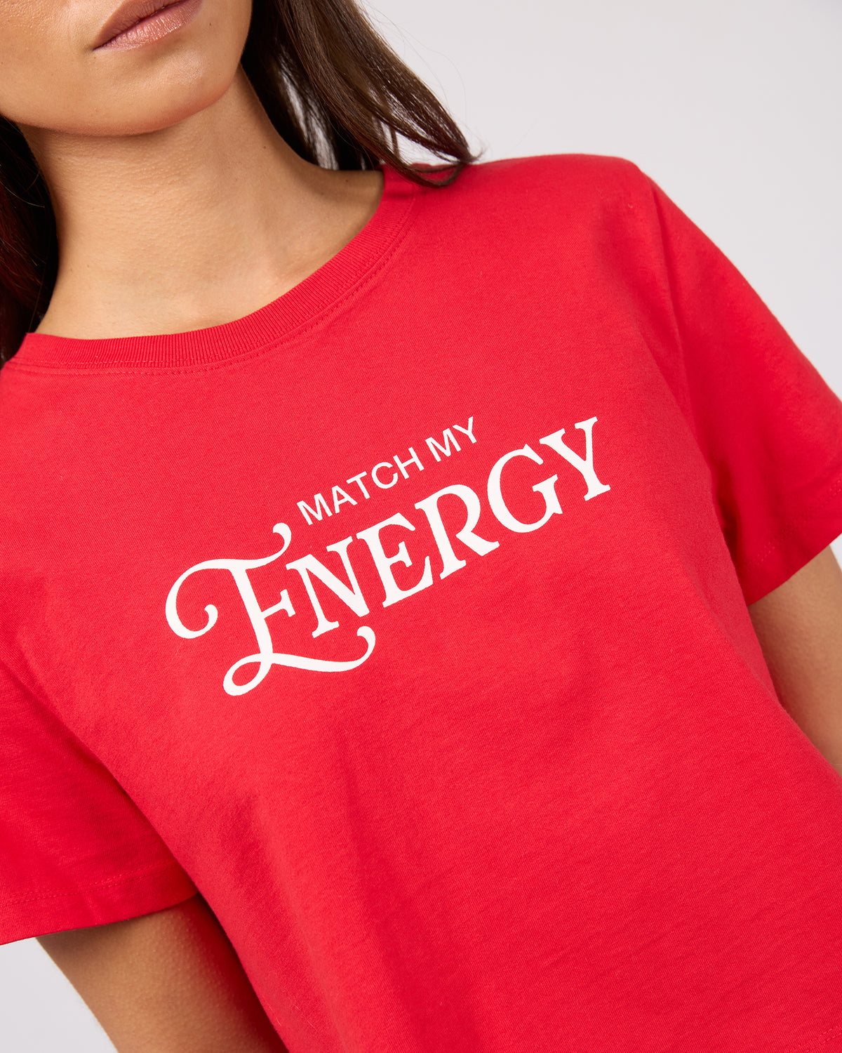 Fragile Tee Red